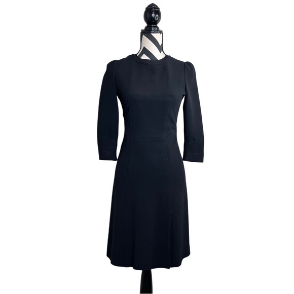 Louis Vuitton Uniform Office Business Sz XS 3/4 Sleeve Casual A-Line Shift Dress - Picture 3 of 15